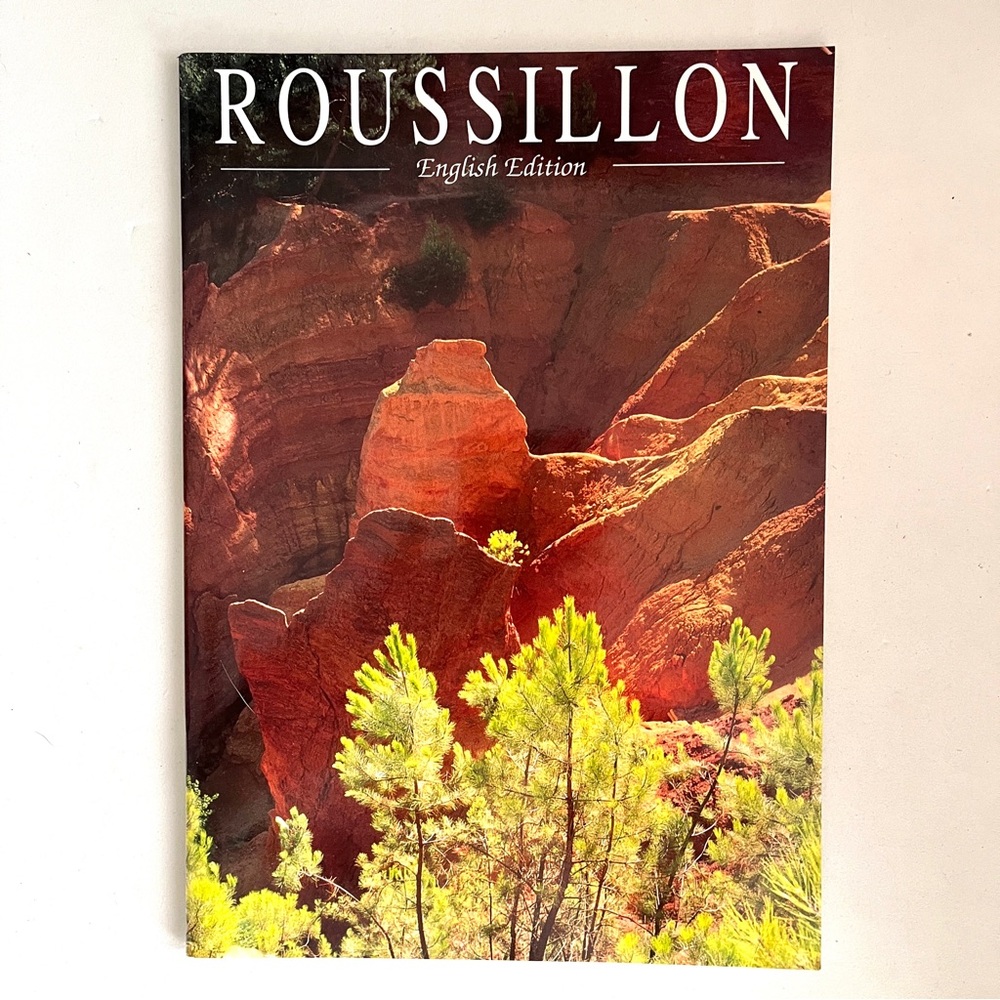 Roussillon English Edition Coffee Table Book - in France. Cool!!